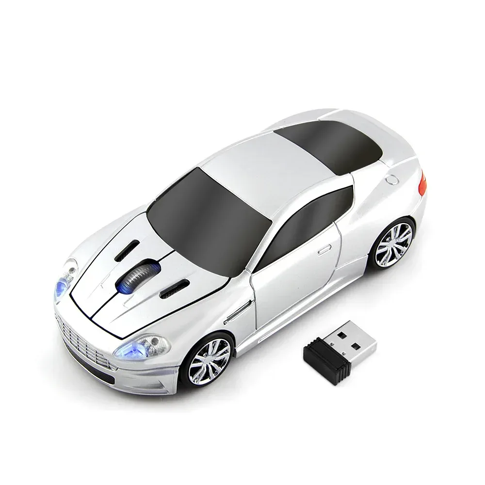 Souris sans fil Aston Martin en forme de voiture de sport - 2,4 GHz - Image 2