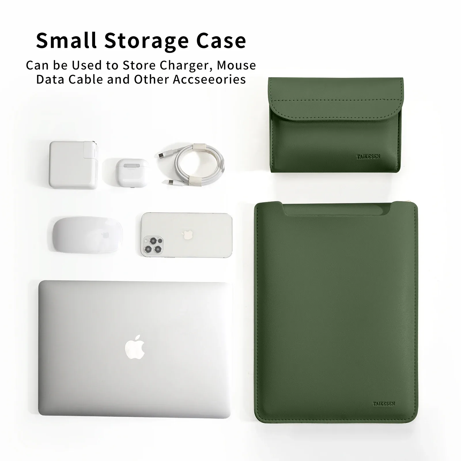 Housse pour ordinateur portable 11 à 16 pouces - Compatible MacBook Air, MacBook Pro, Dell, Surface et Xiaomi - Image 6