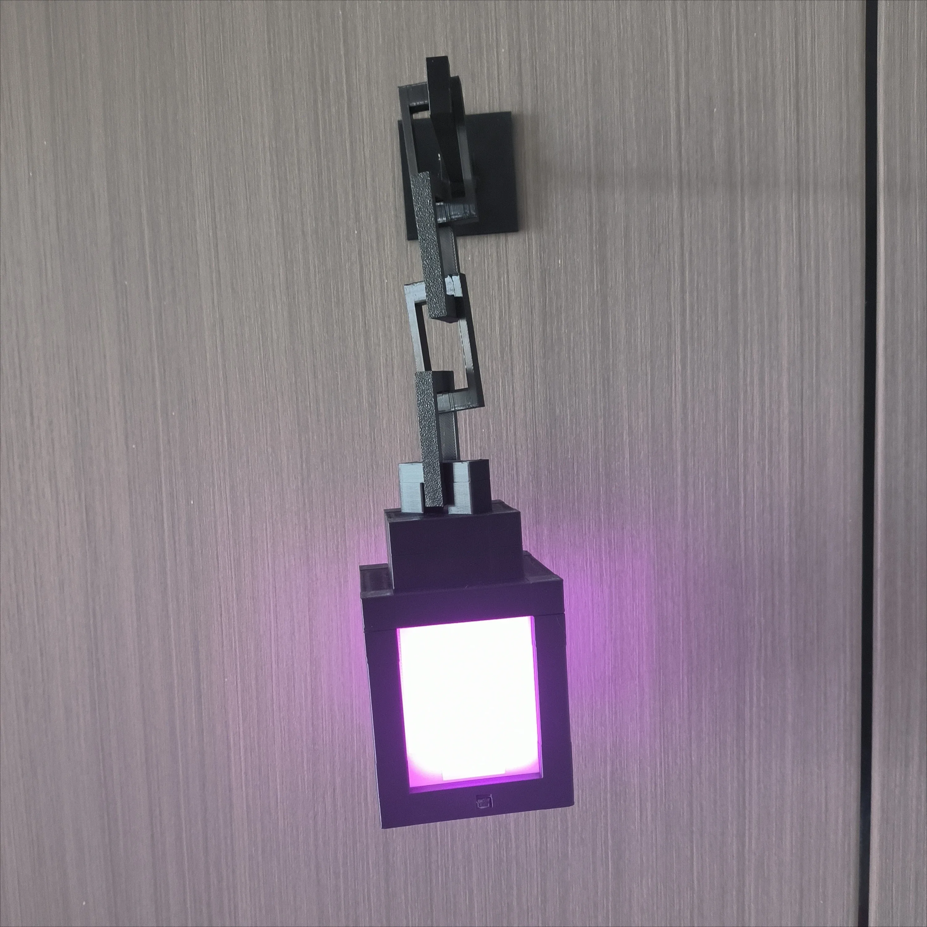 Lanterne LED Pixel rechargeable USB-C - Lampe d'ambiance et veilleuse de chevet - Image 4