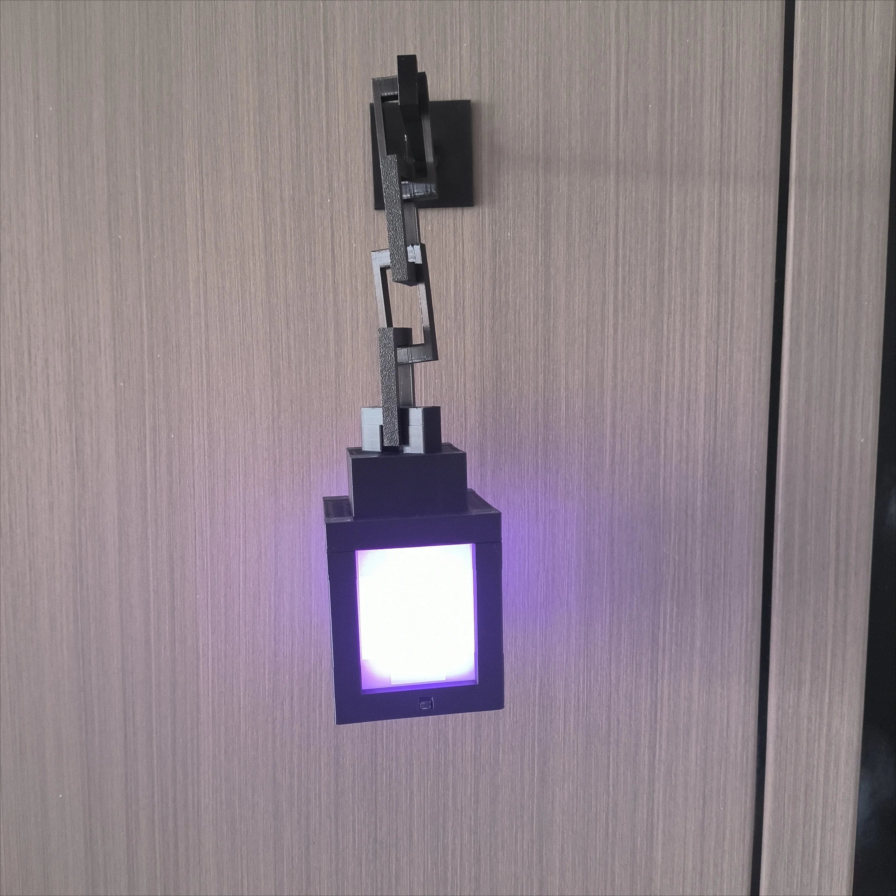 Lanterne LED Pixel rechargeable USB-C - Lampe d'ambiance et veilleuse de chevet - Image 3