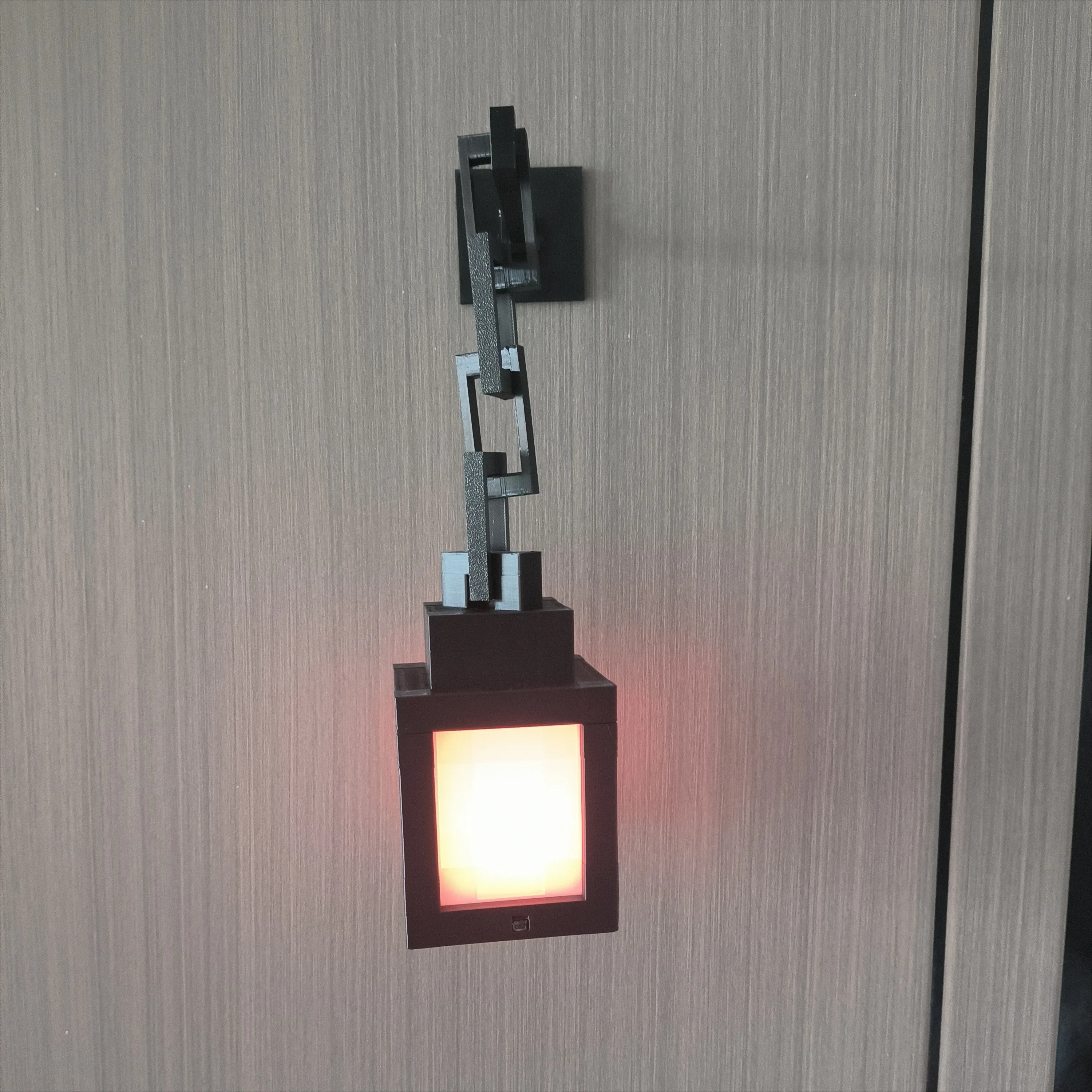 Lanterne LED Pixel rechargeable USB-C - Lampe d'ambiance et veilleuse de chevet - Image 5