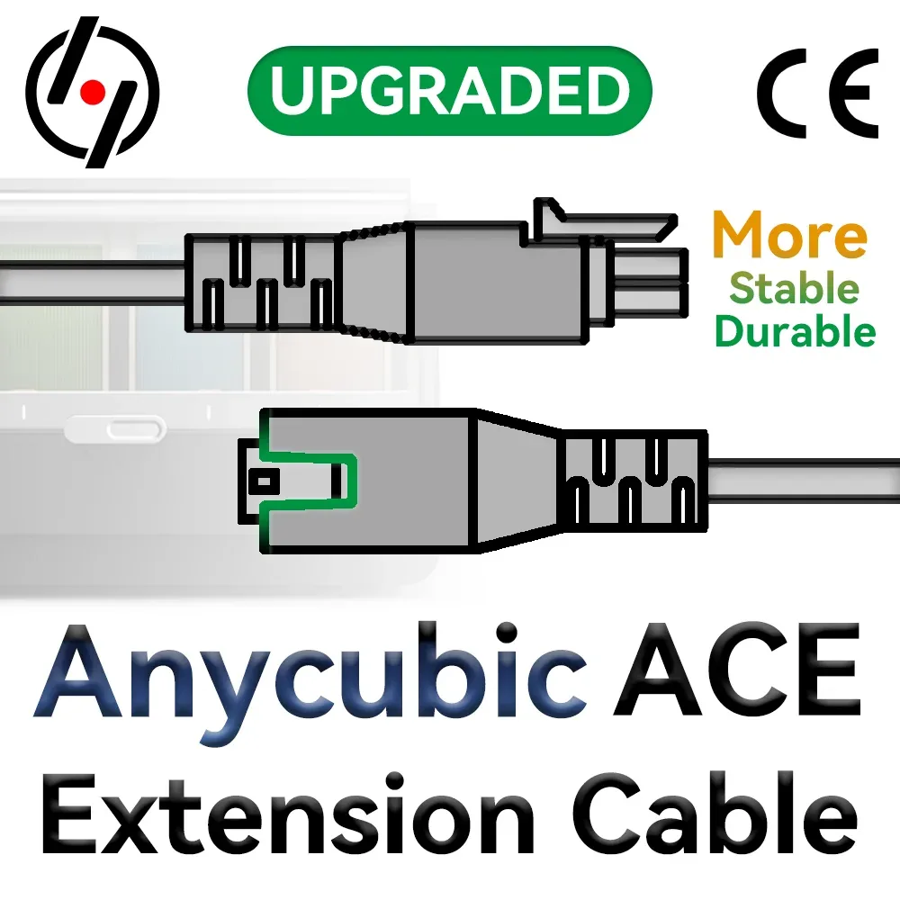 Câble d'extension Anycubic ACE 4 broches pour imprimantes 3D Kobra 3 / Max / S1C - Image 1