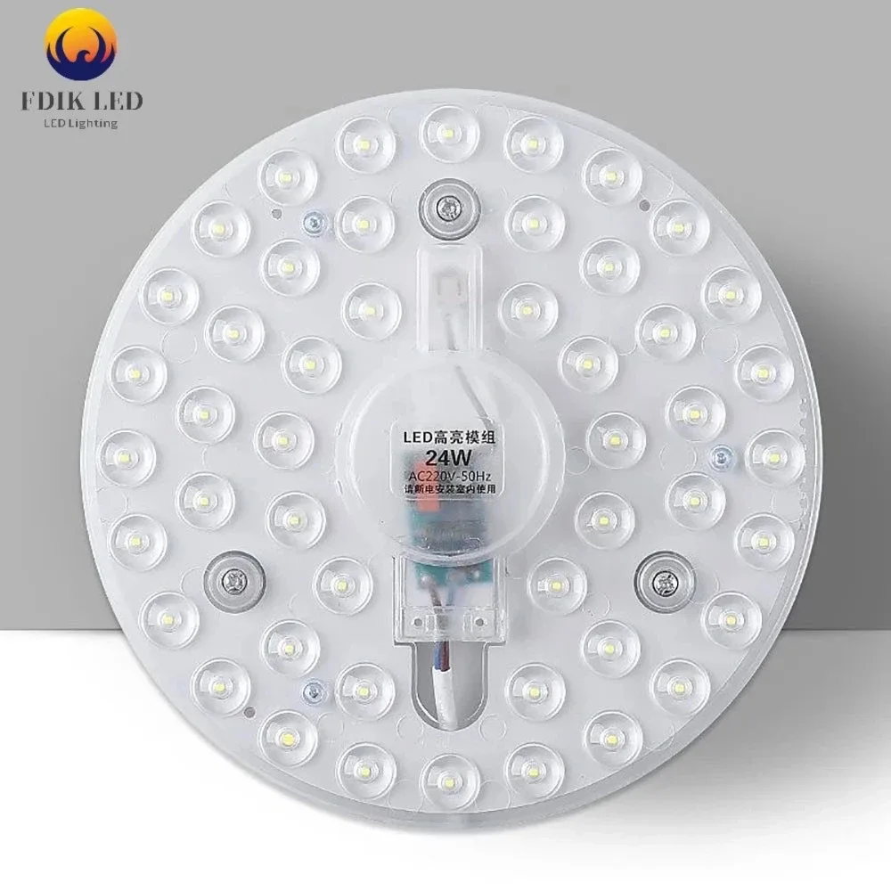 Panneau LED Circulaire SMD pour Plafonnier, 12W-100W, 220V-240V