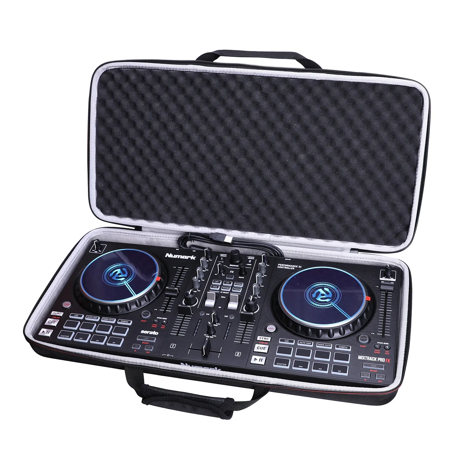 Étui de transport rigide pour Numark Mixtrack Platinum FX et Pro FX (étui seul) - Image 1