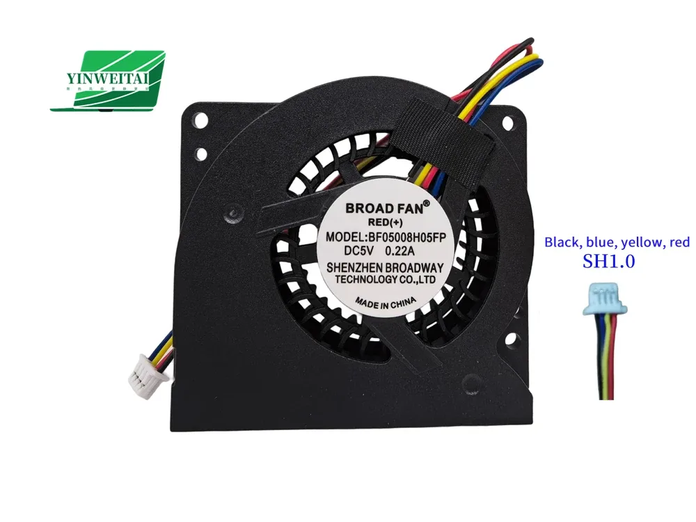 Ventilateur de processeur pour Mini PC Firebat T8 Pro - DC 5V 0.2A - 4 fils (MD5008HS / BF05008H05FP) - Image 6