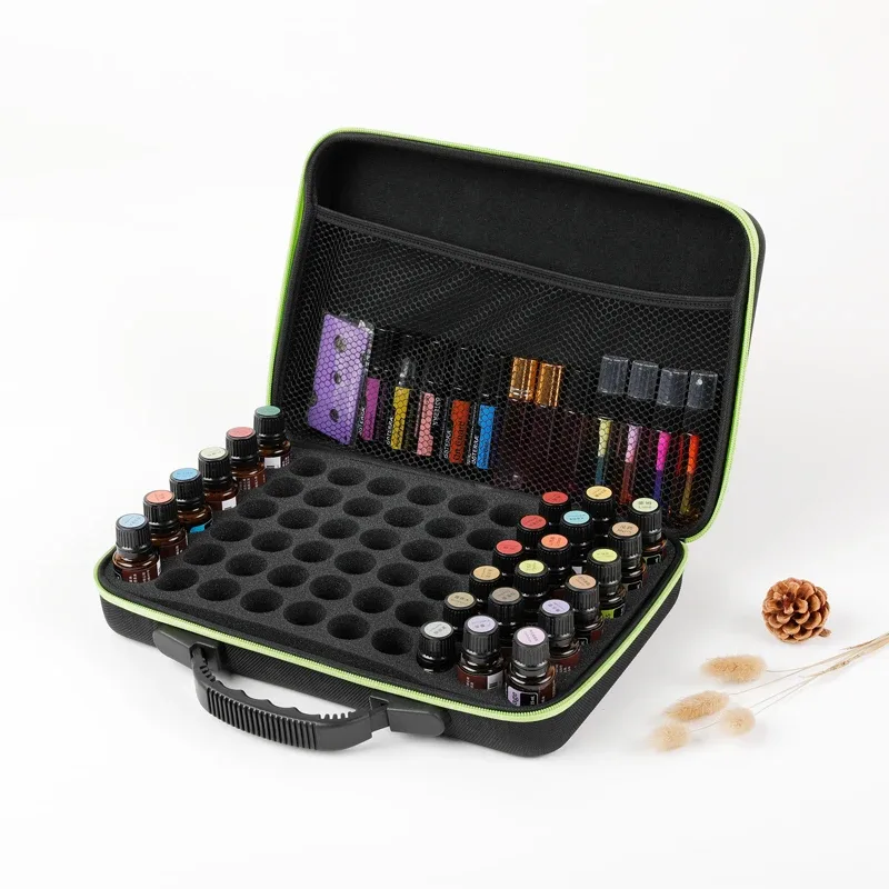 Mallette de rangement pour 60 flacons d'huiles essentielles (10-15 ml) - Image 5