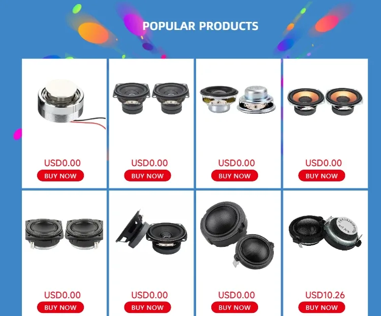Haut-parleur vibratoire de profil