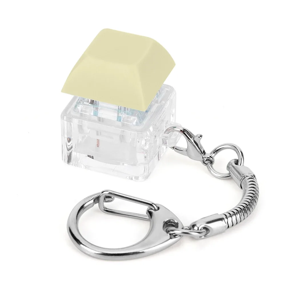 Porte-clés Fidget Clavier Mécanique à 4 Touches - Jouet Anti-stress 29