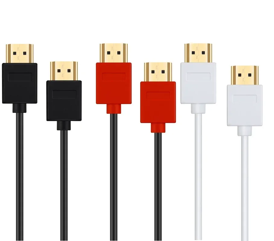 Câble HDMI 1.4 Haute Vitesse 1080p - Connecteurs plaqués or - Image 1
