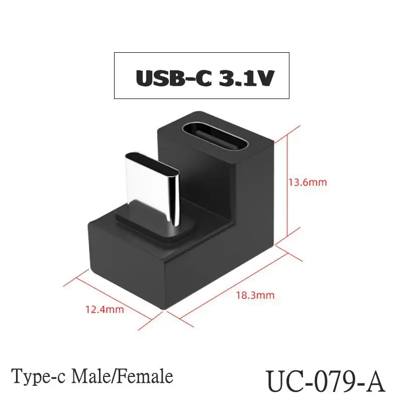 Adaptateur d'extension Mini HDMI vers HDMI 8K - Mâle vers Femelle - Angle à 90° 14