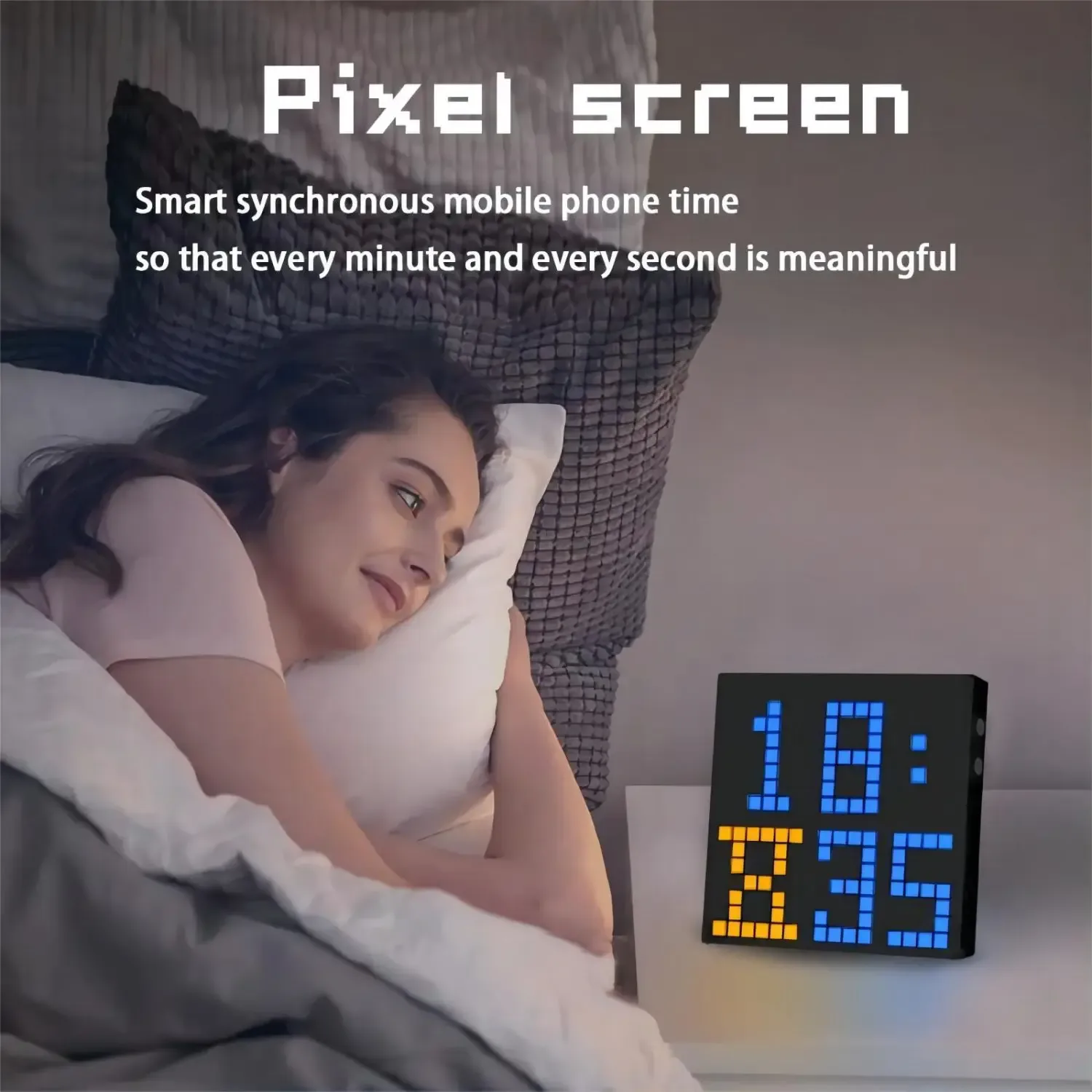 Écran Matriciel LED Pixel Art Intelligent - RGB, Bluetooth avec Contrôle par Application - Image 5