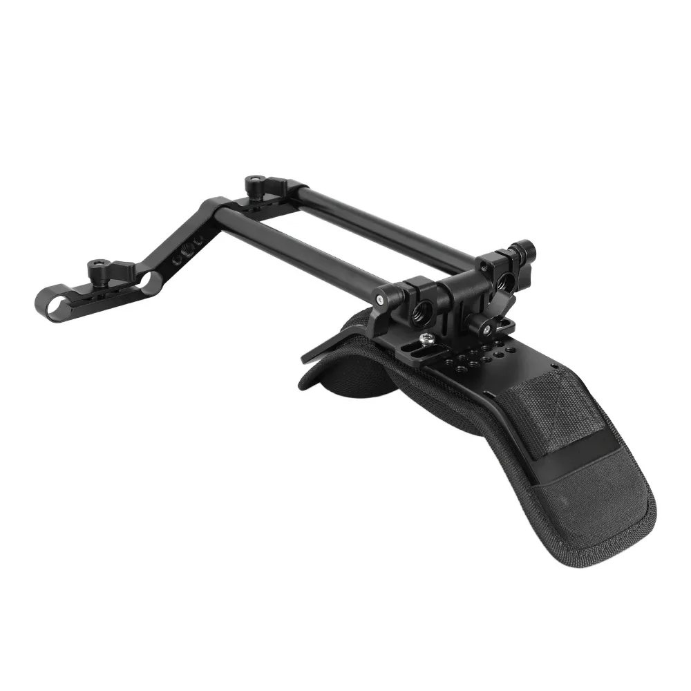 HDRIG Support de montage déporté en Z avec pince de 15 mm pour caméscopes et reflex numériques - Image 4