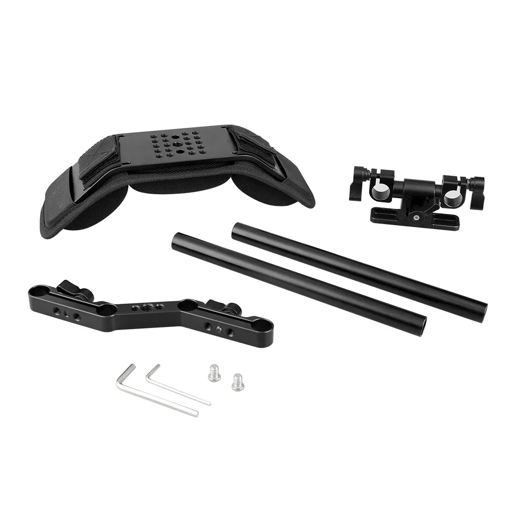 HDRIG Support de montage déporté en Z avec pince de 15 mm pour caméscopes et reflex numériques - Image 6
