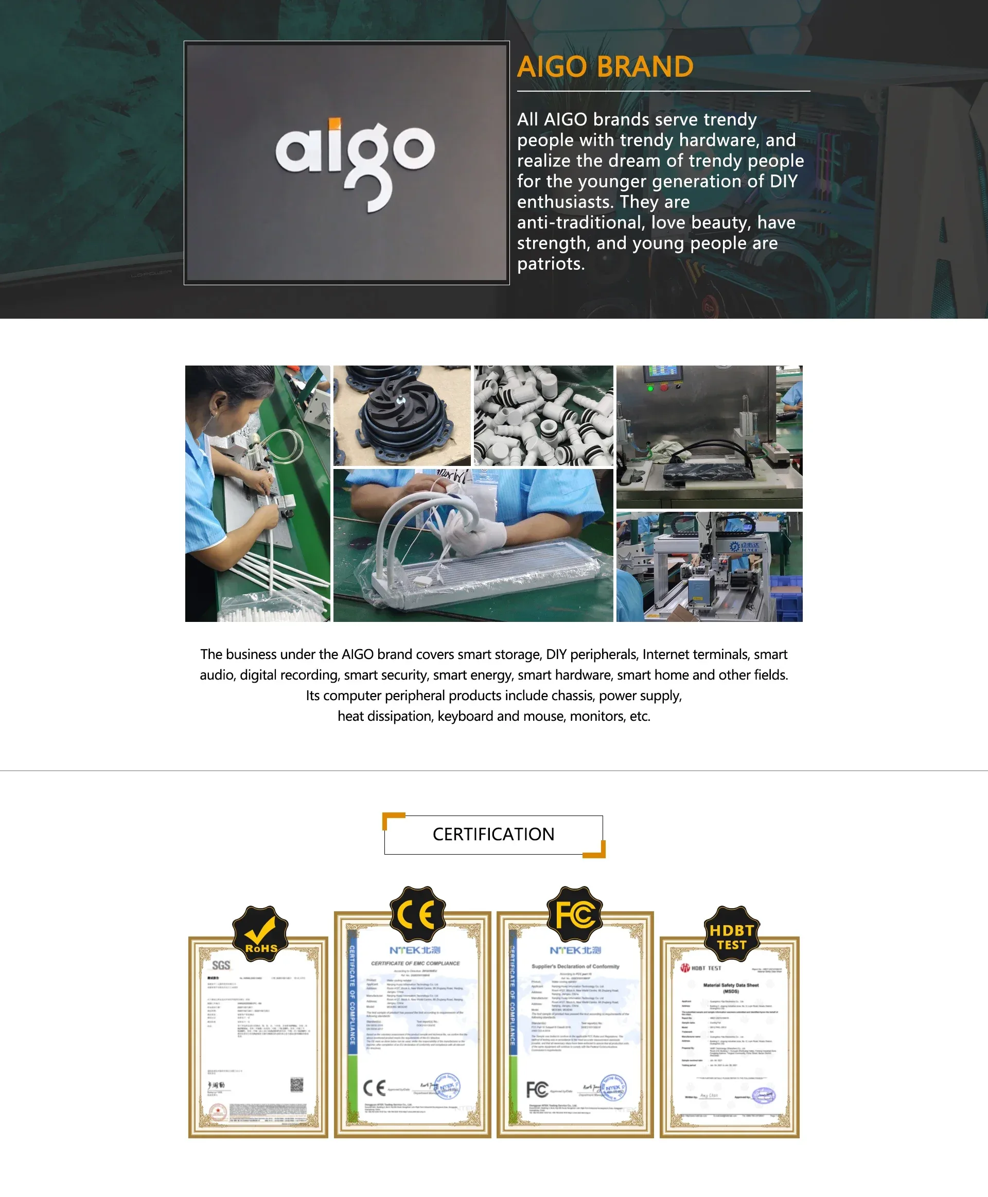 Aigo AM12 Dimensions