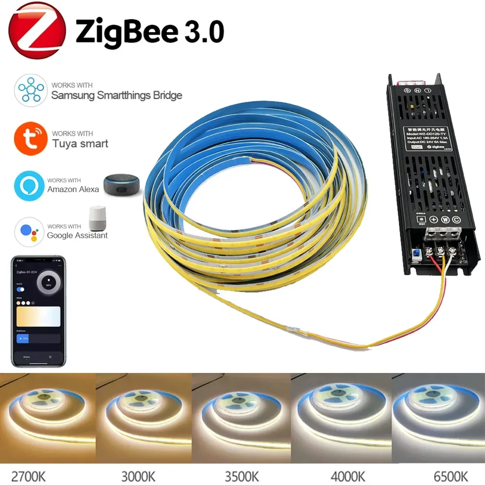 Ruban LED COB Zigbee