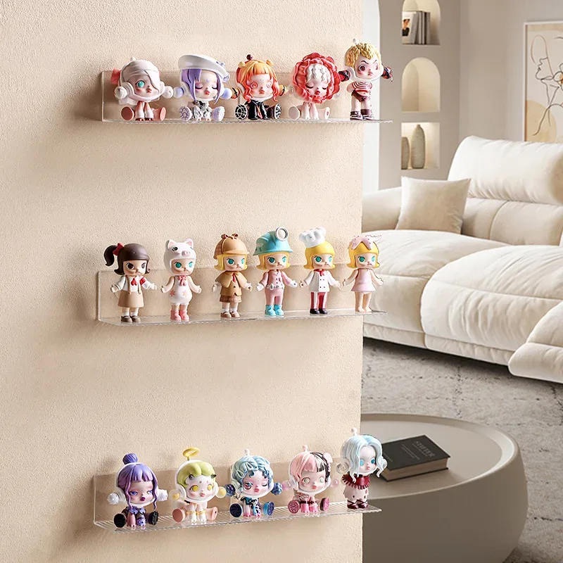 Vitrine murale transparente en acrylique pour figurines - Image 6