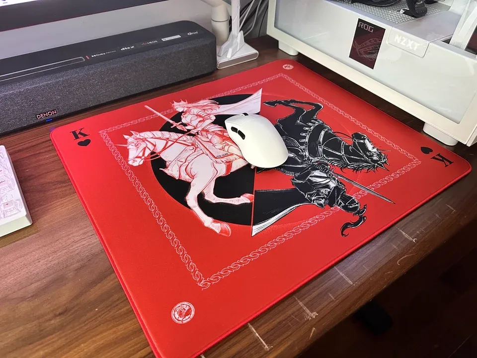 Tapis de souris gaming ATK Warhorse Battle Riding - Illustration originale - Fearless Contract Delta - Image 6