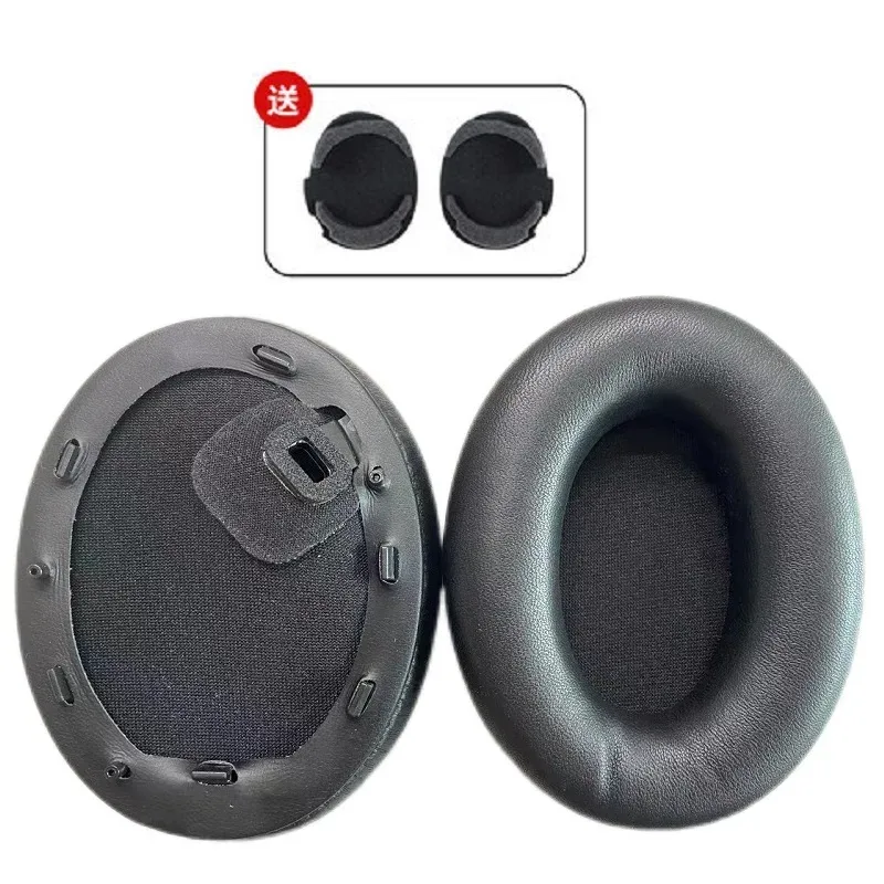 Coussinets d'oreille en peau de mouton véritable pour Sony WH-1000XM3 et WH-1000XM4 - Image 4