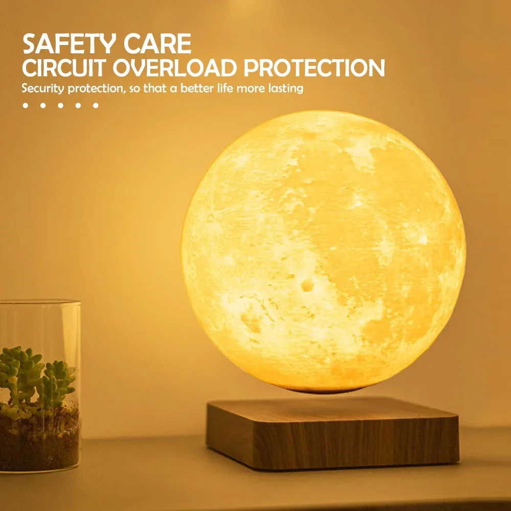 Lampe Lune en lévitation