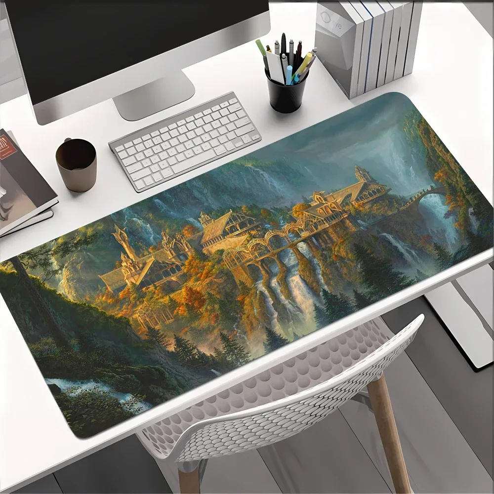 Tapis de souris XXL Le Seigneur des Anneaux - Gaming et antidérapant - 1000x500mm - Image 2