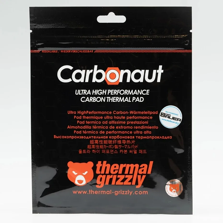 Pad thermique Thermal Grizzly (62,5 W/mK) pour CPU et GPU - Image 3