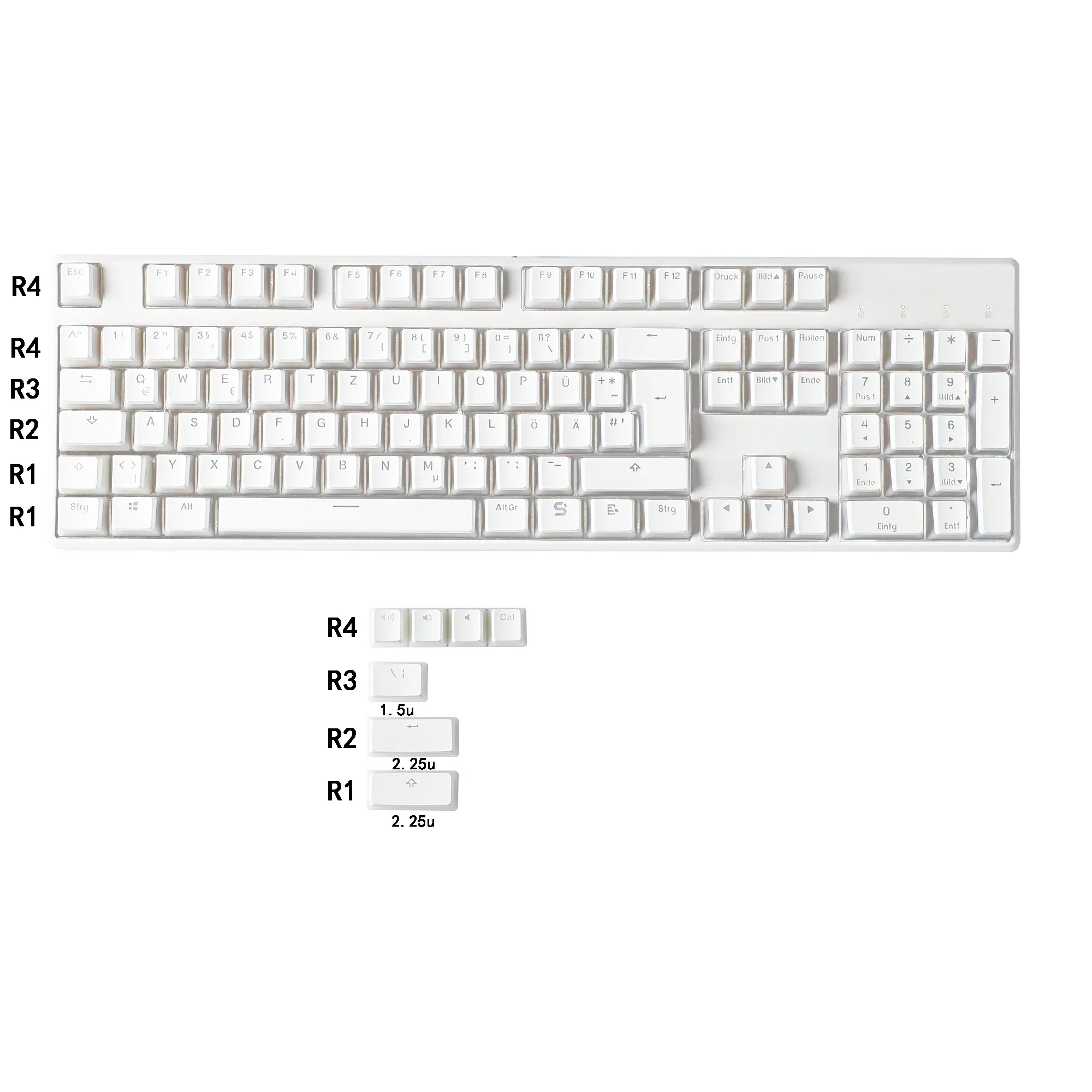 YMDK Keycaps Detail