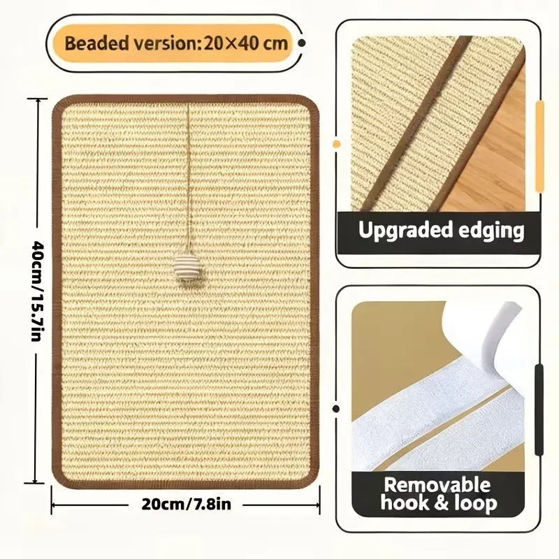 Griffoir en sisal design