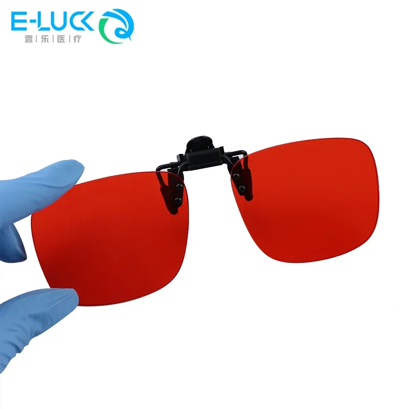 Lunettes de protection dentaire pour polymérisation - Verres oranges - Image 3