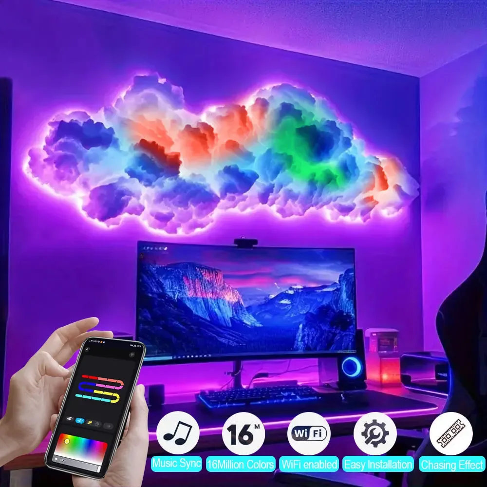Effet visuel nuage