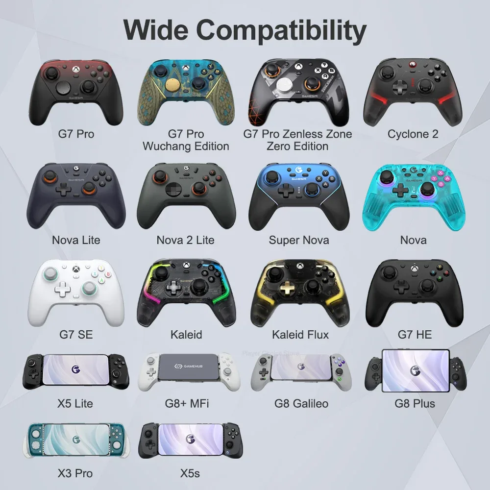 Câble GameSir en nylon tressé (3 m) pour manettes G7 Pro, G7 SE, G8, G8+, Nova Lite, X5 Lite et Kaleid Flux - Image 2