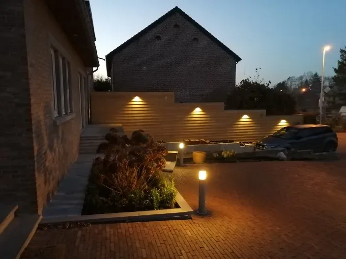 Détail éclairage extérieur