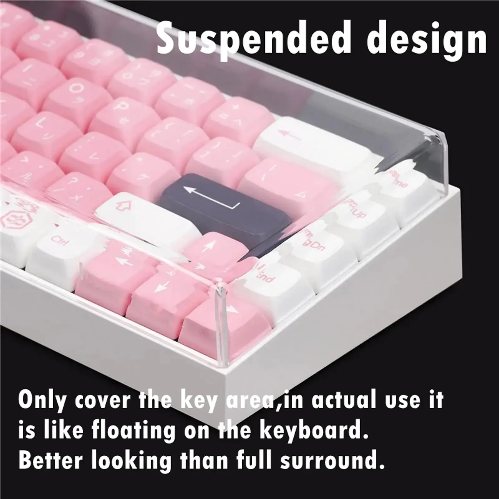Housse anti-poussière en acrylique pour clavier mécanique - Image 3