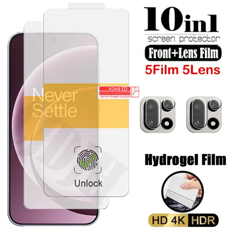 Protection d'écran Hydrogel et objectif caméra pour OnePlus 15 - Image 1
