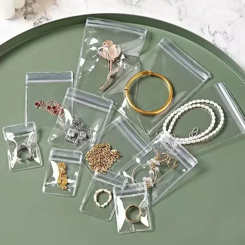 Sachets de rangement anti-oxydation transparents pour bijoux - Image 4