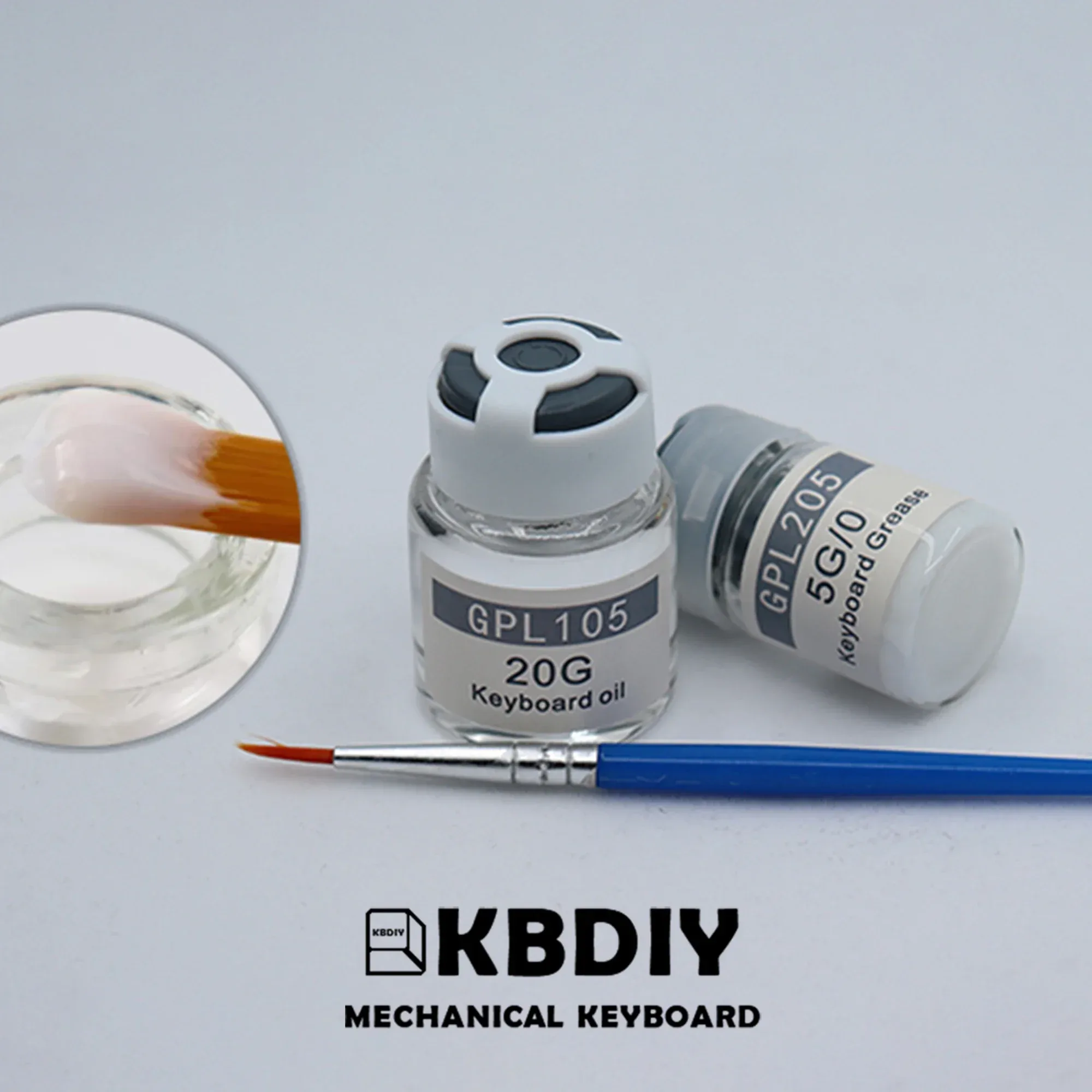 Kit de lubrification KBDiy pour interrupteurs et stabilisateurs de clavier (GPL 205g0, 105, XHT-BDZ) - Image 1