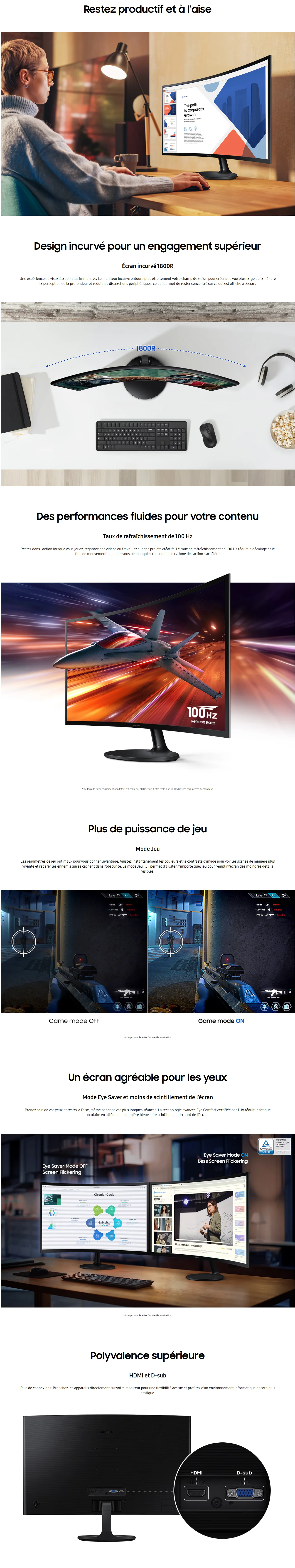 Samsung Essential S3 Curved Monitor Presentation