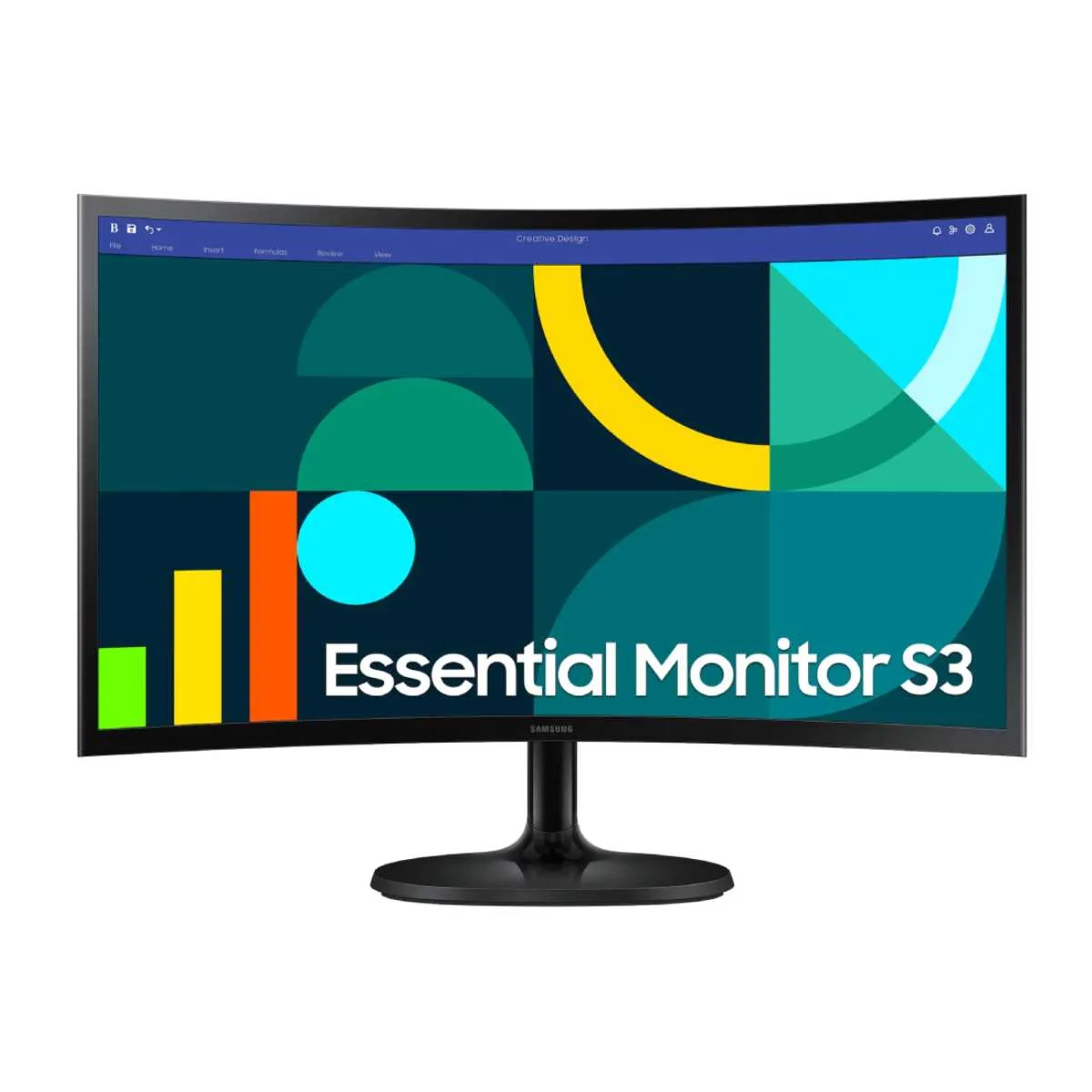 Samsung Écran incurvé 24" S3 S36GD FHD serie D - Image 1