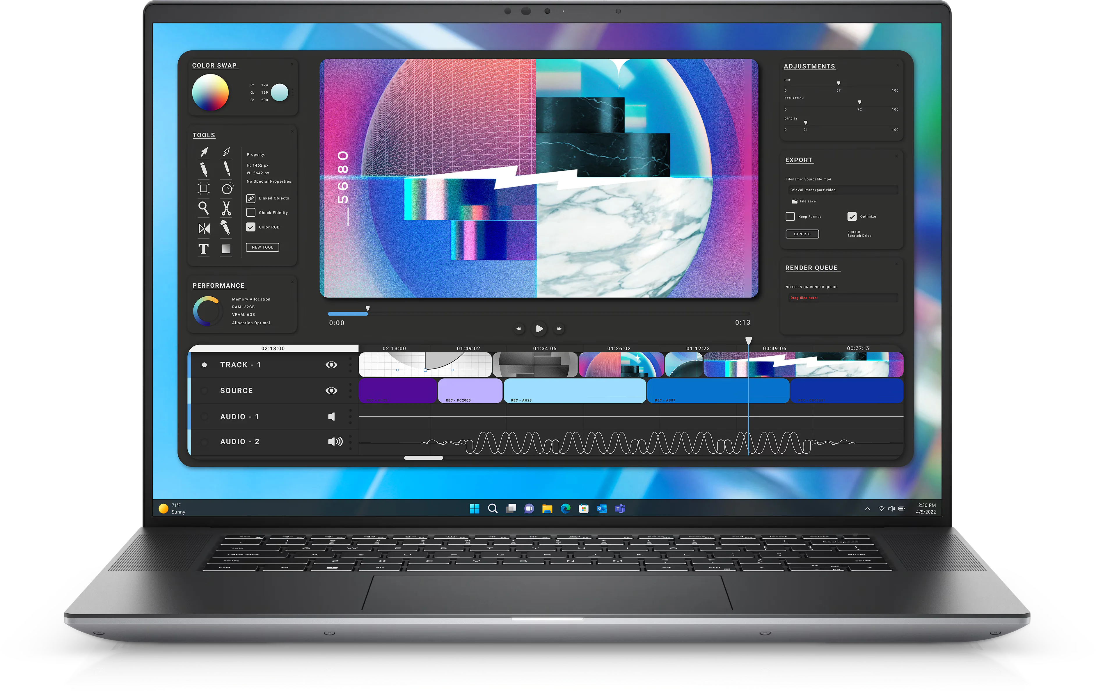 Dell Precision 5680 Design