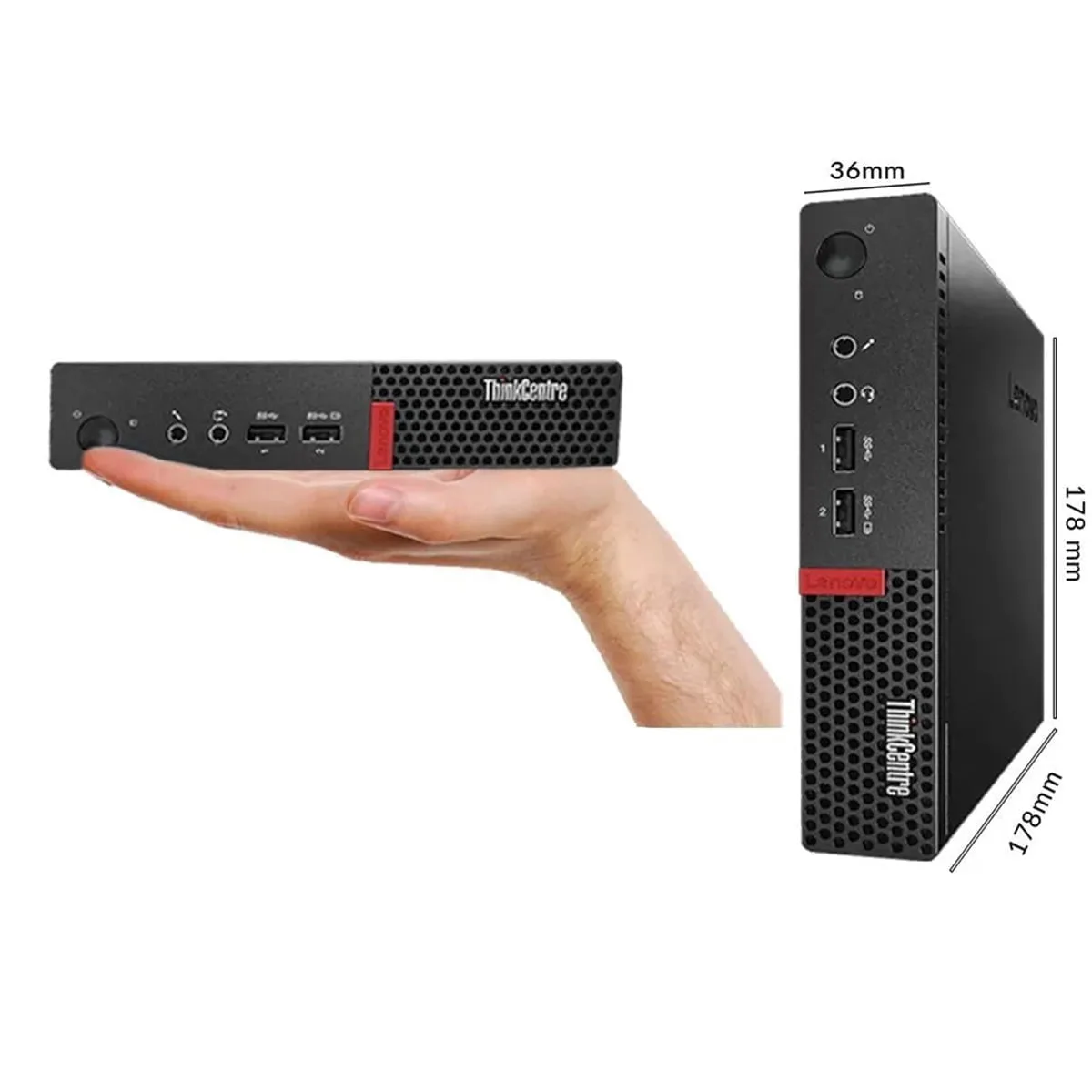 Lenovo ThinkCentre TINY M710q - i5 7Th Gen 16G 256G SSD - Image 2