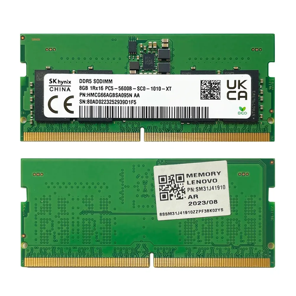 SK Hynix 8Go DDR5 SO-DIMM 5600 MHz - Image 2