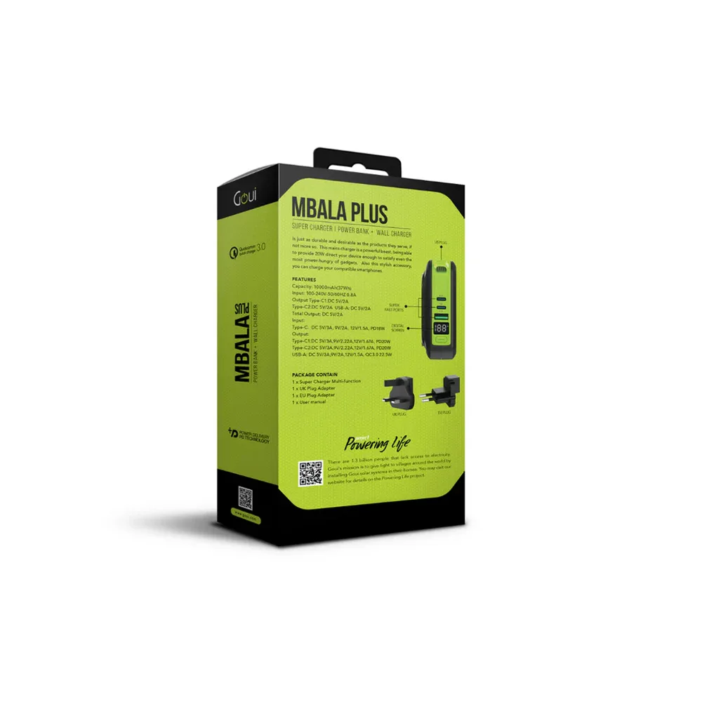Goui Mbala Plus Power Bank 10 000mAh - 20W - Image 4