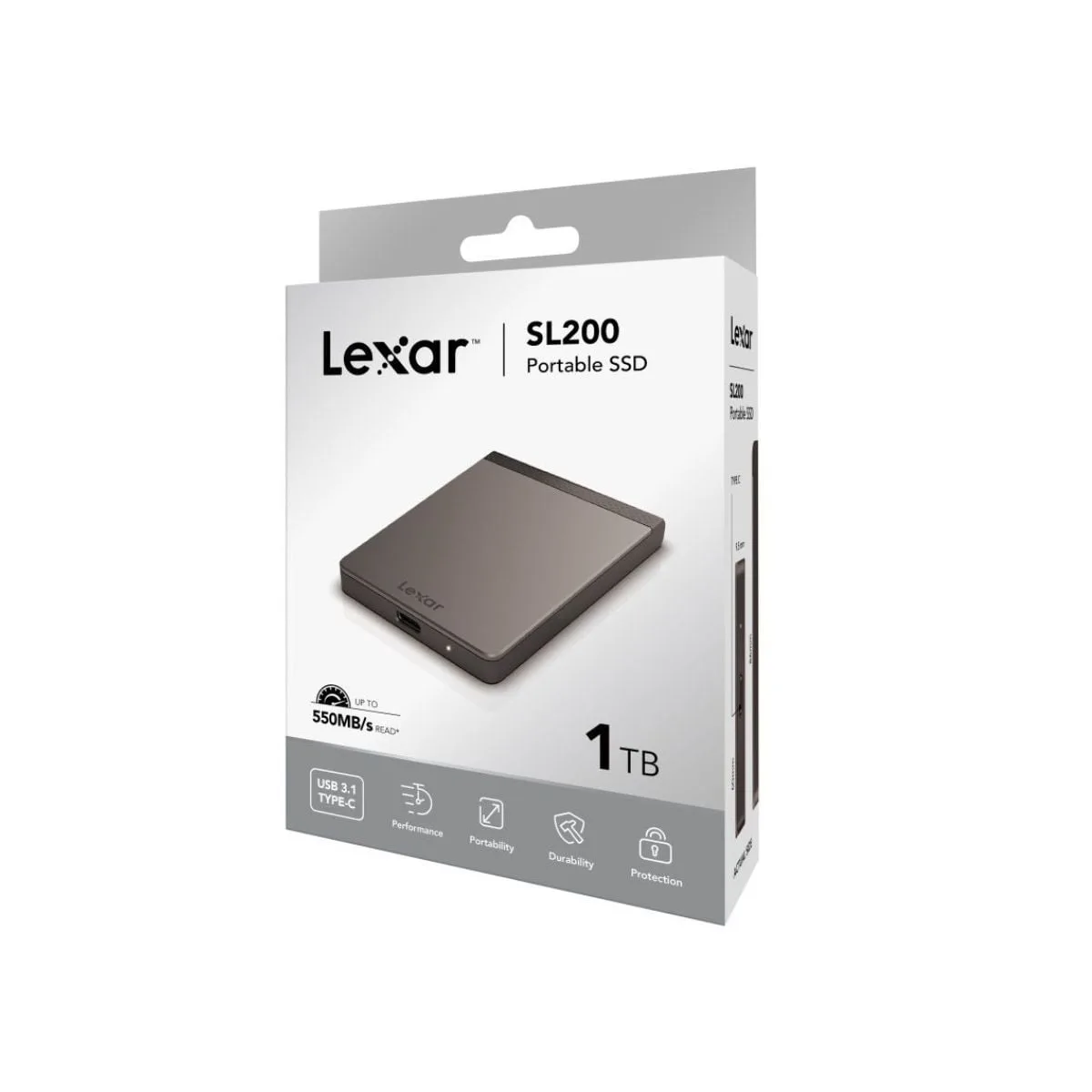 LEXAR SL200 SSD Externe 1To (LSL200X001T-RNNNG) - Image 1