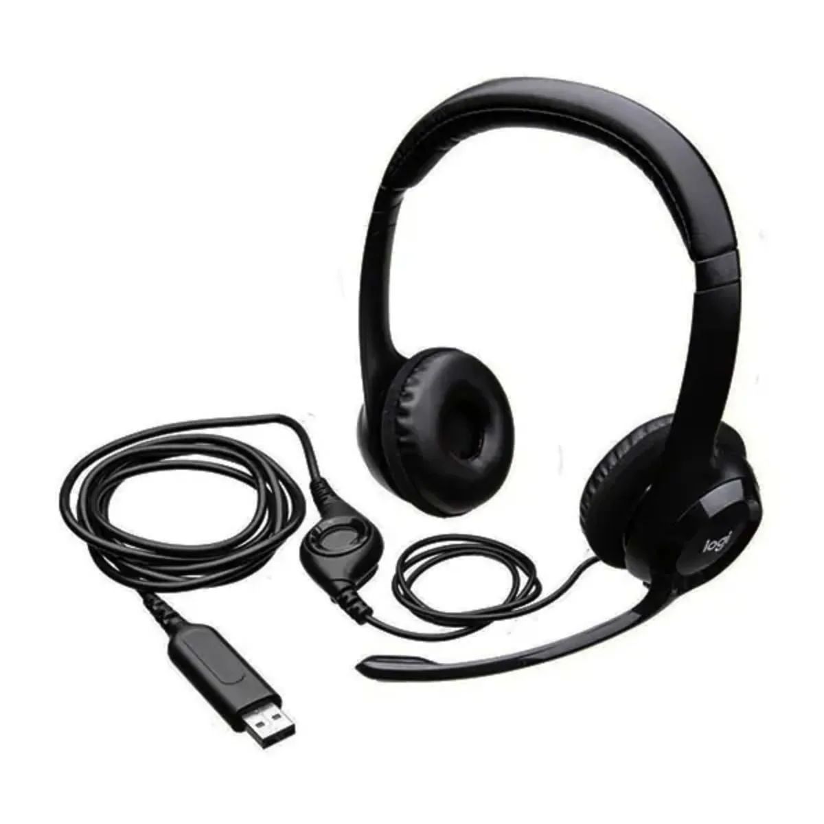 Casque Logitech H390 - USB - Noir - Image 3