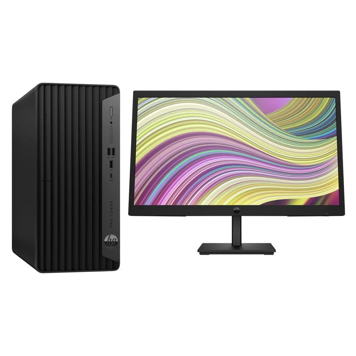 HP ProDesk 400 G9 Tour + Écran P22v G5 22" Pouces Full-HD - Image 1