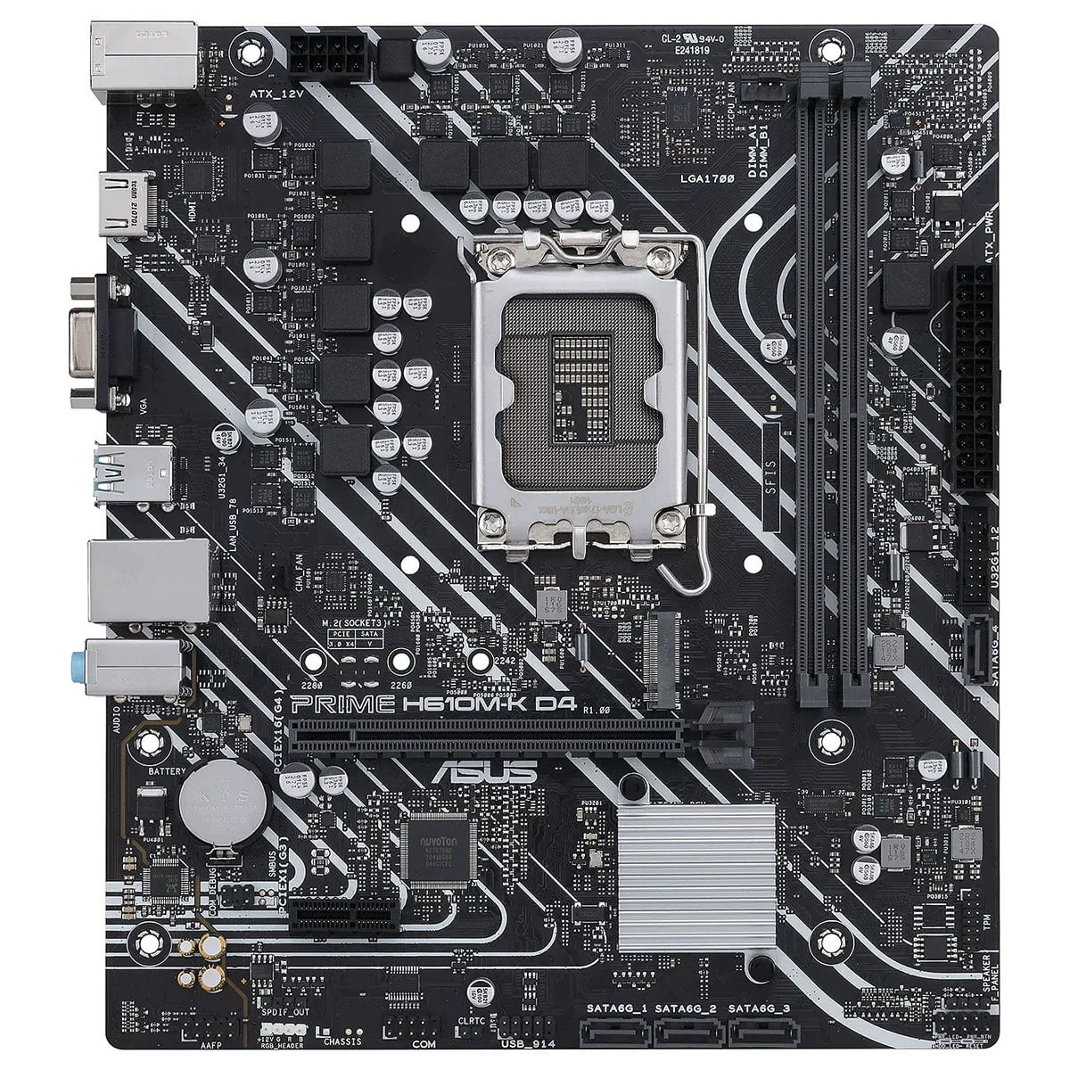 Asus Prime H610M-K D4 - Image 2