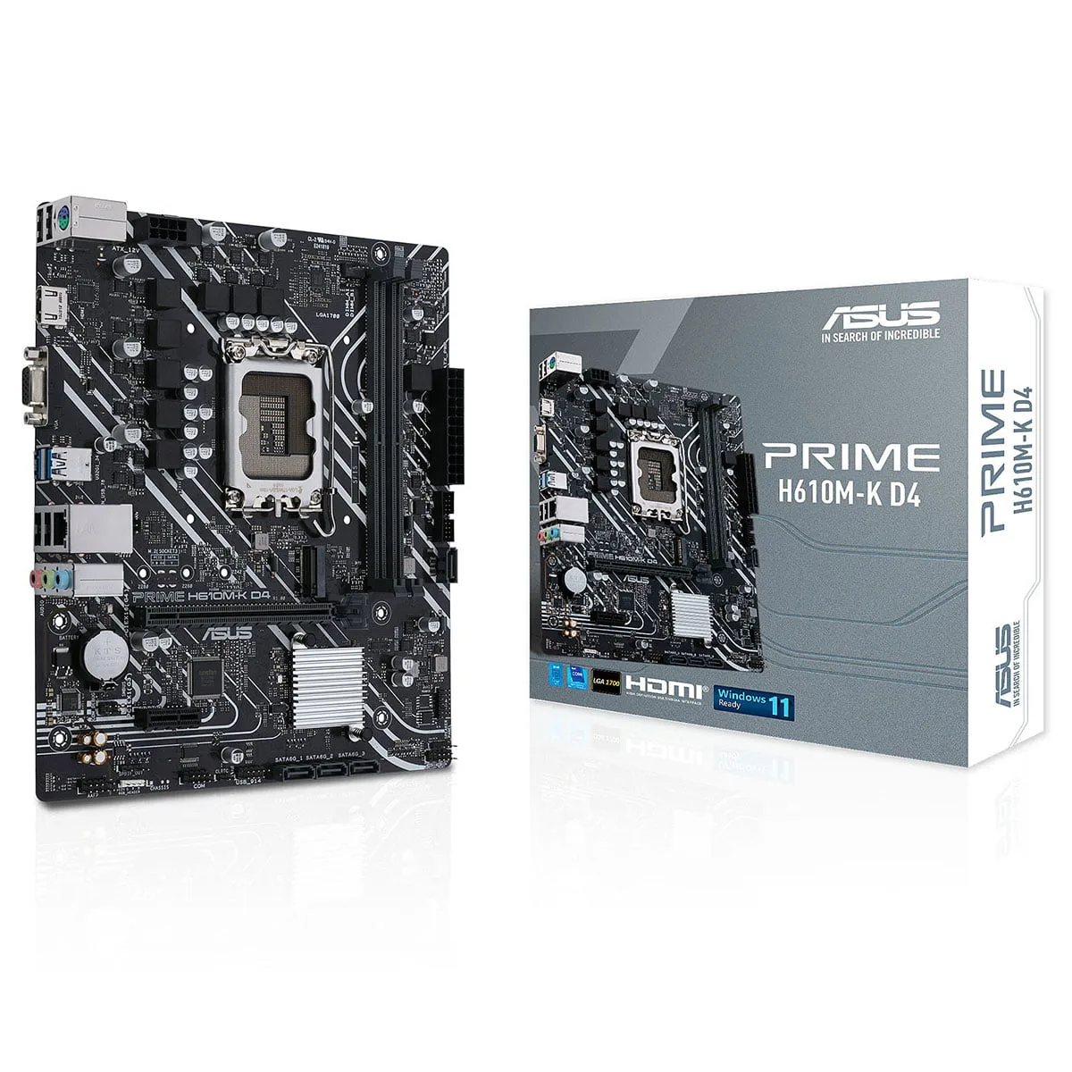 Asus Prime H610M-K D4 - Image 1