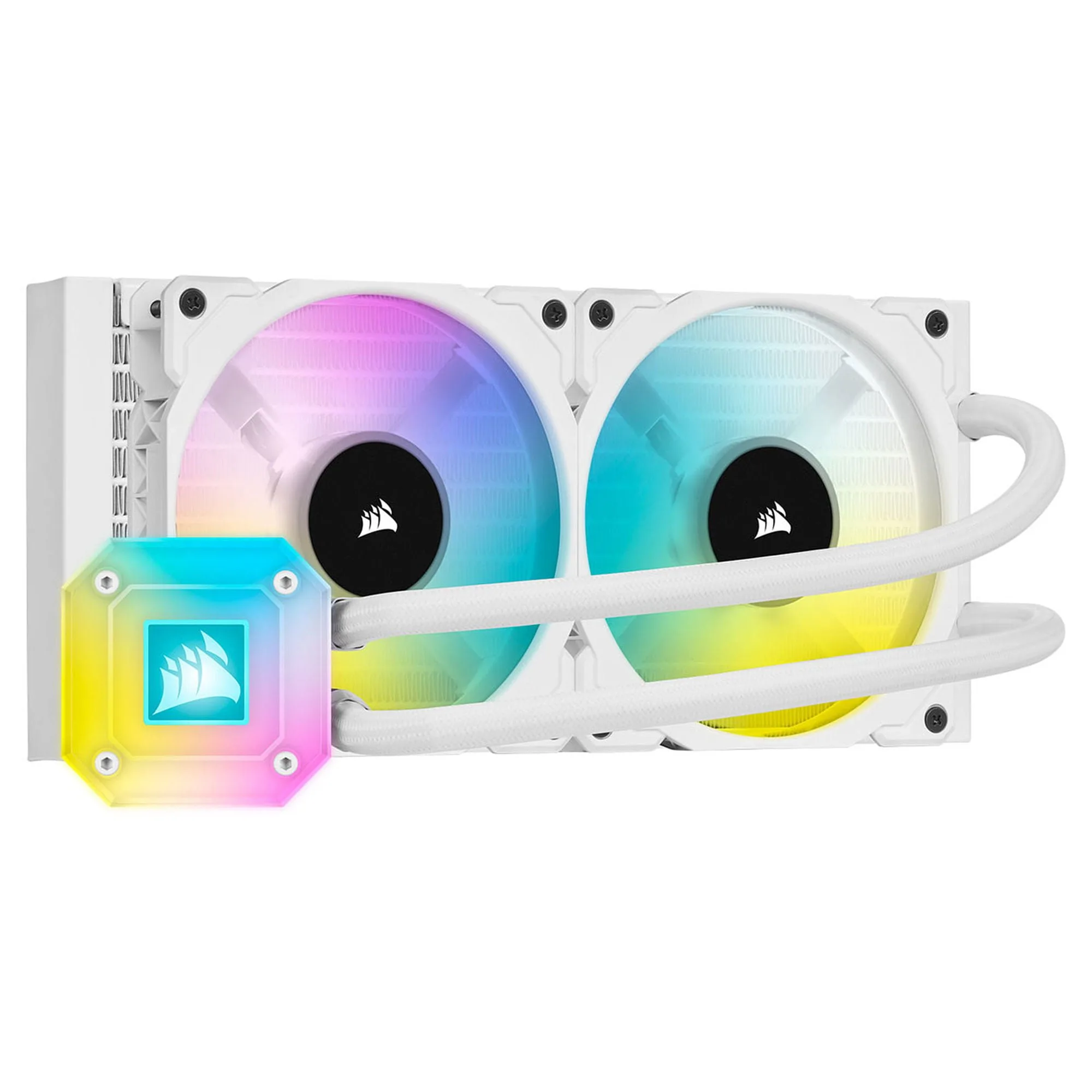 Corsair  iCue H100i Elite Capellix RGB (Blanc) - Image 1