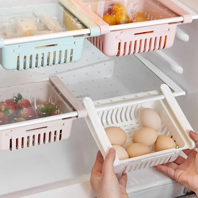Organisateur de cuisine coulissant, finition soignée