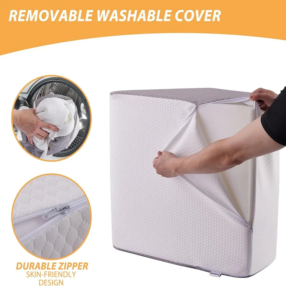 Oreiller élévateur pour jambes, position allongée