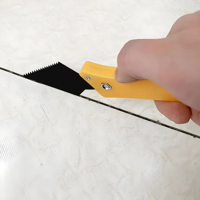 Nettoyage des joints de carrelage au sol
